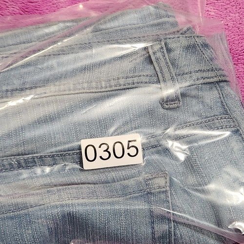 Chicos Gr. 2 kurze helle Waschung Bootcut Jeans Denim Hose - Bild 11 von 11