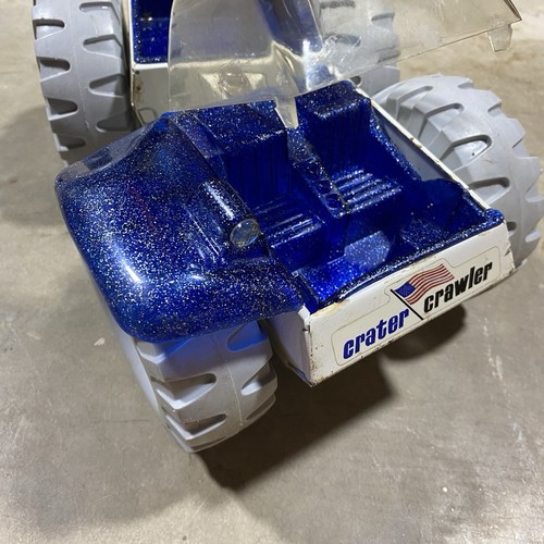 Camión espacial Tonka Crater Crawler vintage años 70 azul brillo vehículo lunar EE. UU. - Imagen 4 de 15