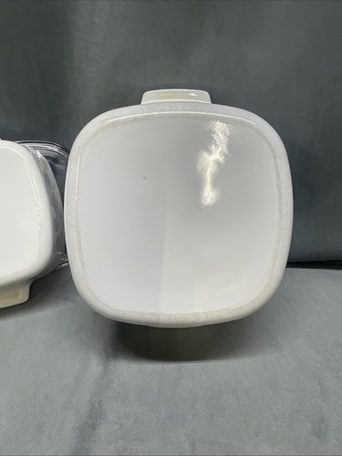 Vintage Corning Ware Pastell Blumenstrauß Set mit Deckel 3 Liter & 1,5 Liter Kasserolle - Bild 17 von 24