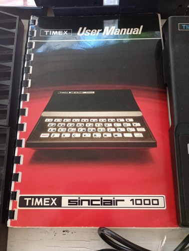 Pacchetto computer vintage Timex 1 Sinclair 1000, 8 giochi, modulo di memoria 16k - Foto 7 di 18
