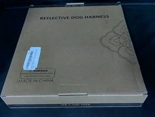 Magshion No Pull Large Dog Harness Reflective Adjustable Breathable Red Vest