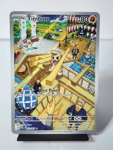 Pokemon TCG SV06: Twilight Masquerade #183/167 Timburr NM