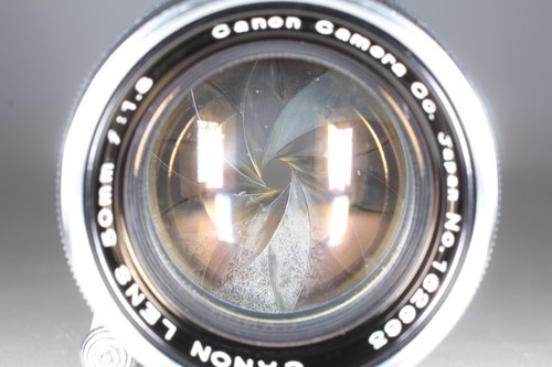 [N MINT] Canon P Rangefinder Film Camera L39 50mm f1.8 Silver Lens From JAPAN - Picture 7 of 23