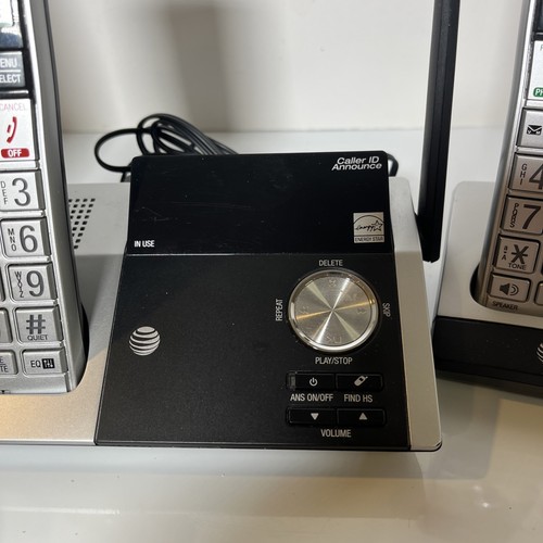 AT&T CL82215 3 Handsets Cordless Digital Answering System w/Caller ID & PTT - Picture 2 of 12