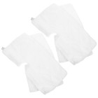  4pcs Washable Fiber Steamer Mop Pad Refills - 12.58x7.07x0.20in Reusable