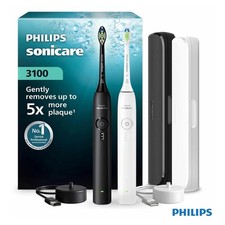 Image of Philips Sonicare 3100 Series Sonic Electric Toothbrush Twin Pack HX4072/73