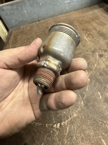 Bomba de gas visible vintage Benjamin lámpara de luz eléctrica enchufe accesorio piezas de montaje - Imagen 13 de 16