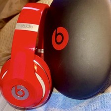 Rare Beats by Dr. Dre Studio Wireless Headphones Red