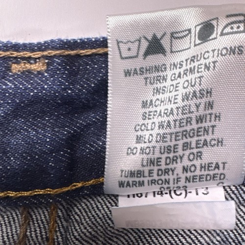 Pantalones de mezclilla vaqueros rectos ajustados lavado oscuro etiqueta plateada Cinch para hombre 33x30 Western Cowboy - Imagen 10 de 16