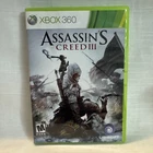 Assassin's Creed III (Microsoft Xbox 360, 2012) CIB complete —