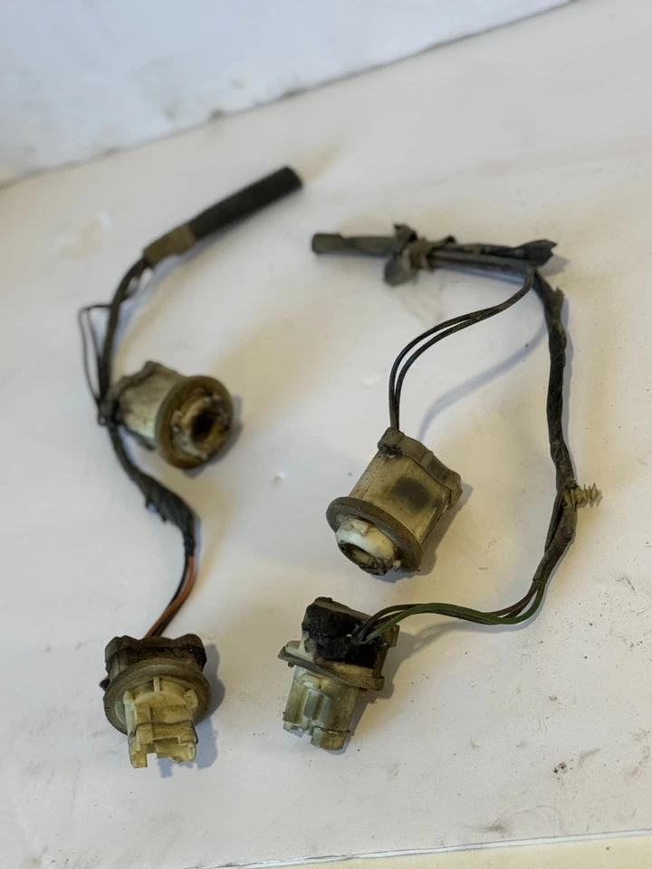 FORD F150 F250 F350 1987-1996 LUZ TRASERA LUZ FRENO ARNESES COLETA PAR  Foto 3 de 4