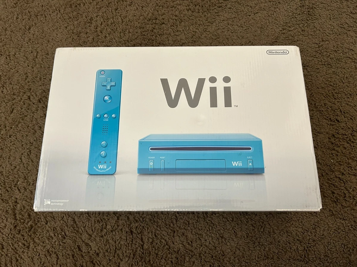 Las mejores ofertas en Consolas de videojuegos Nintendo Wii Azul