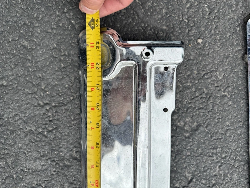 70-81 CAMARO FIREBIRD Upper Radiator Top Support Chrome Patina Non Heavy Duty 24 - Image 2 of 3