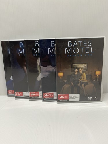 Bates Motel The Complete Series DVD Seasons 1-5 Vera Farmiga - Regions 2 And 4 - Picture 1 of 15