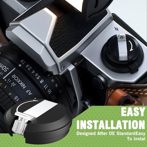 Film Rewind Knob Repair Assembly for Nikon Camera FM FE FM2 FE2 FA FM3A - Picture 7 of 15