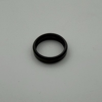 David Yurman abgeschrägter Bandring Titan Größe 9