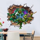 3D Teenage Mutant Ninja Turtles Wandtattoos PVC Kinderzimmer Mit Wand Dekorieren