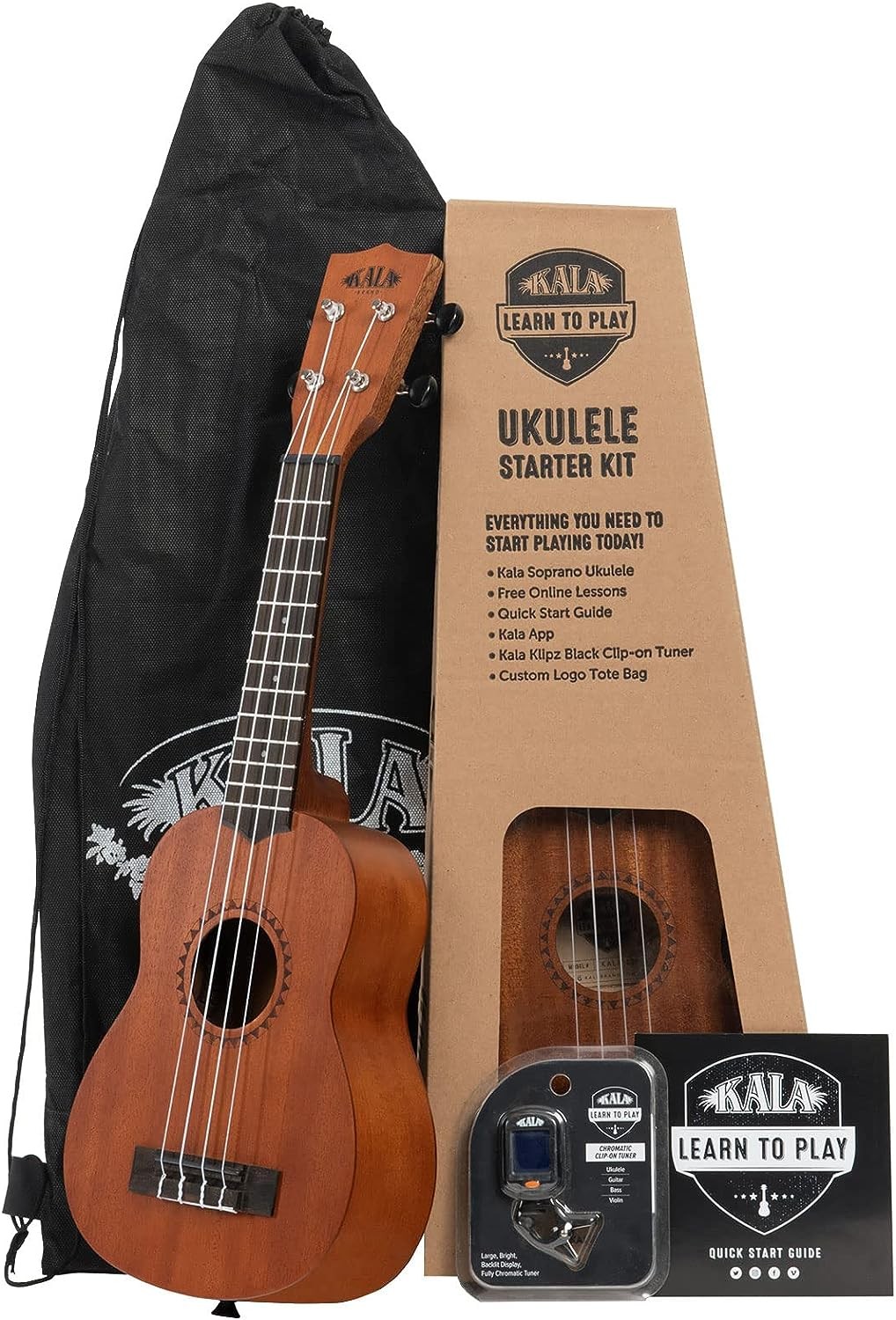 Kala KALA-LTP-S Learn To Play Soprano Ukulele Starter Kit 13590₽