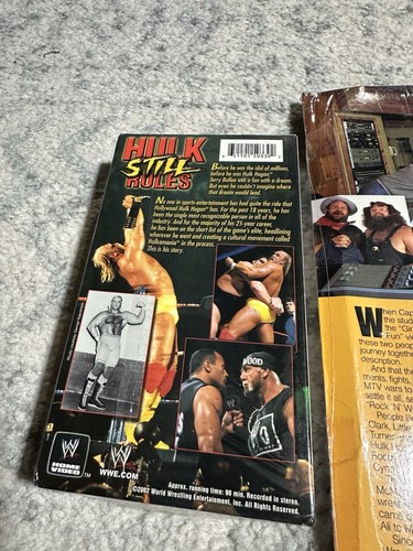 WWF The Wrestling Album SPECIAL CASSETTE 1985 VTG & 2 VHS - All New/SEALED - Picture 6 of 8