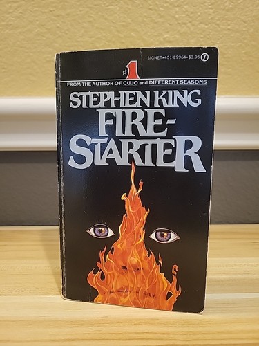 Lot Of 4 Stephen King Paperback Books Christine, Night Shift, Cujo, Fire Starter - Imagen 13 de 15