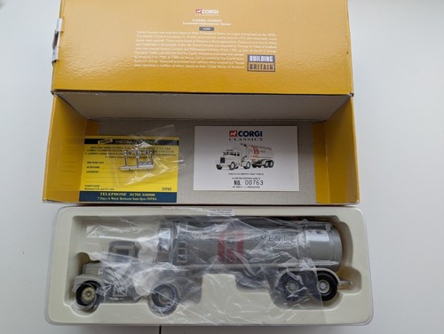 Corgi 16305 Tunnel Cement Scammell Highwayman Tanker Limited Edition BOXED - Picture 5 of 6