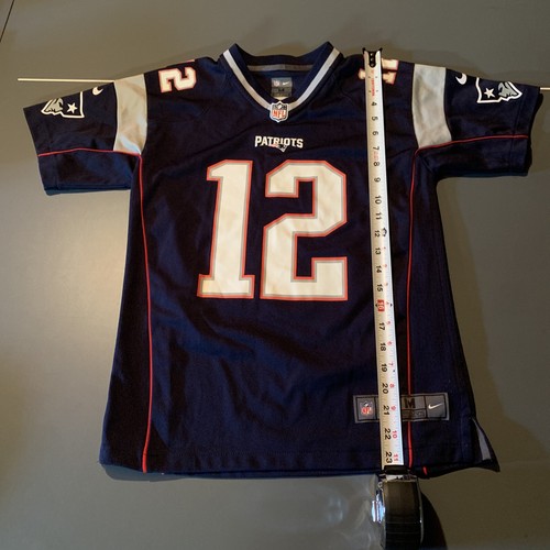 Nike NFL Tom Brady Football Jersey Youth Kids Boys Medium M Patriots New England - Picture 6 of 7