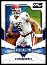 2018 Panini Score Rookie NFL Draft Baker Mayfield #17