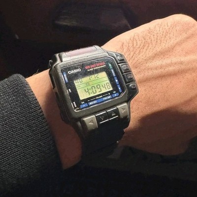VINTAGE CASIO CMD-10 DIGITAL WRIST WATCH TV IR REMOTE CONTROL MADE