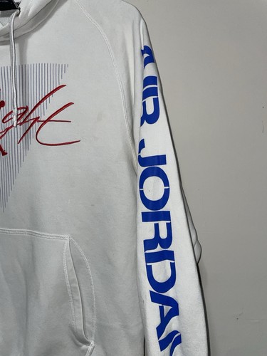 Air Jordan Flight Jumpman Hoodie Herren Large Pullover Basketball Mängel Flecken - Bild 5 von 15