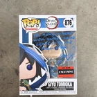 Funko Pop Demon Slayer Giyu Tomioka #876 AAA Anime Autographed PSA