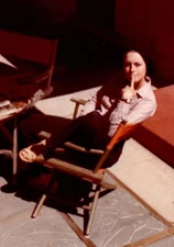 80s American Girl Day Dreaming Vintage Photo Snapshot California