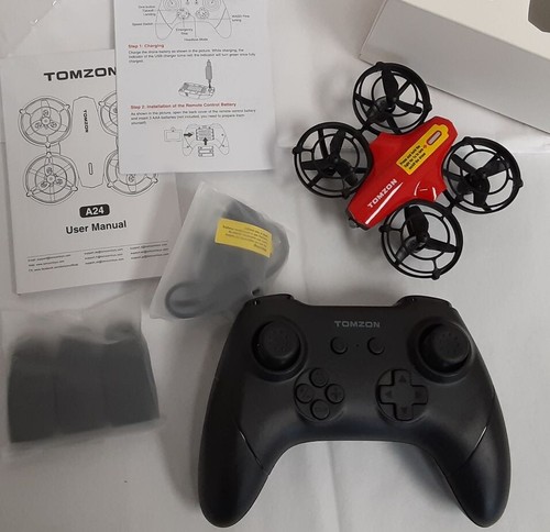 New RED TOMZON A24 Mini Drone for Kids Battle Mode High Speeds Rotation OF/22 - Picture 5 of 7