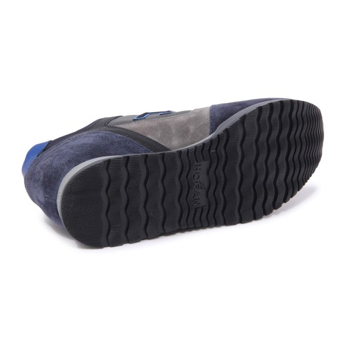 0394AS sneaker uomo HOGAN H321 man shoes blue/gray - Imagen 3 de 4