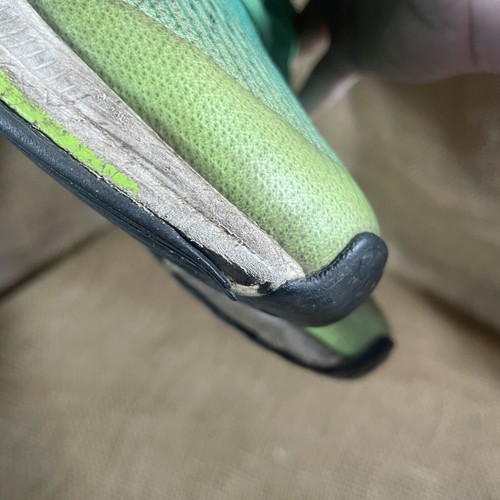 Nike Zoom Pegasus 33 Size Boys Kids Youth 4 Green Runnning Sneaker Damage Read - Picture 6 of 11