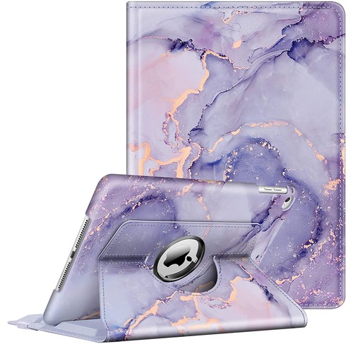 Housse de protection Lonfeid 360° + Film blindé 9H verre pour iPad Air 2/ Air (iPad 6/5) 9,7 - Photo 12/17
