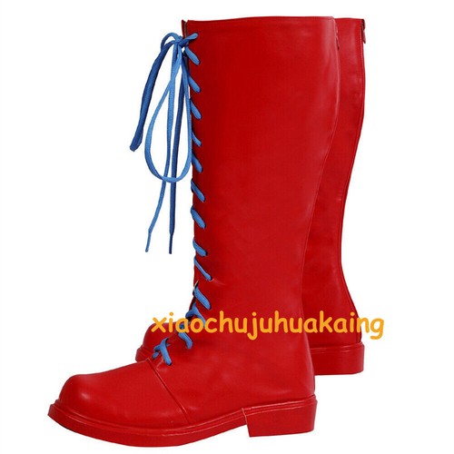 Across The Spider-Verse Spider-Punk Hobie Brown Cosplay Boots Halloween Shoes - Picture 3 of 4