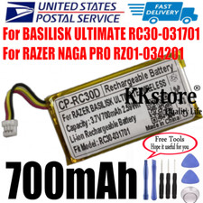 RC30-031701 700mAh Battery For BASILISK ULTIMATE For RAZER NAGA PRO RZ01-034201