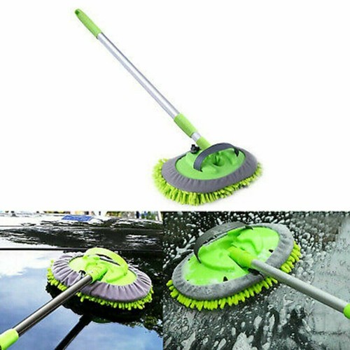 Adjustable Telescopic Car Wash Brush Kit Mop Long Handle Vehicle Cleaning Tools - Picture 6 of 11