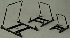 (1 ) Acrylic Adjustable DISPLAY STAND MEDIUM BLACK Plate Bowl Tile Book