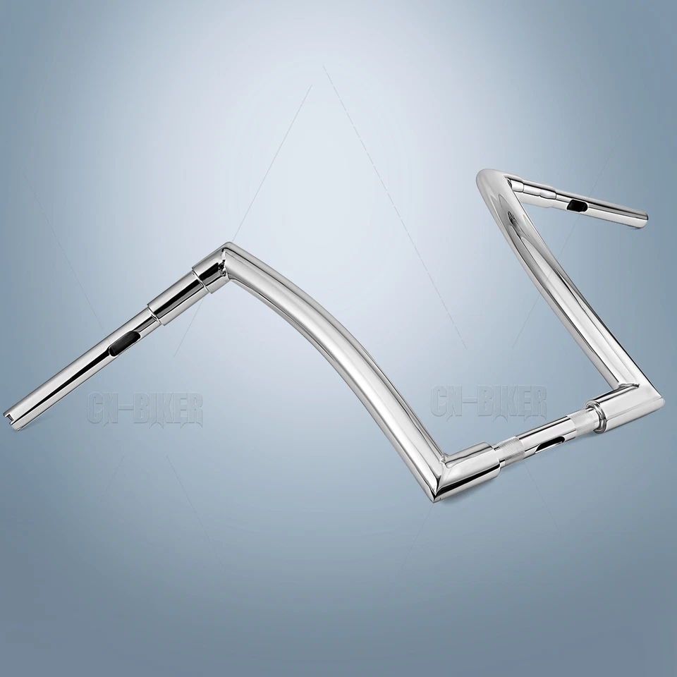 Manillar colgante APE 12"" DNA Monster Fat 1,5" barras para Harley Dyna Super Glide Foto 3 de 4