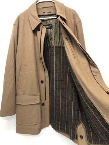 Schneiders Salzburg Overcoat Cashmere & Wool Blend Lining Nicola Mens US 38 - Picture 5 of 12
