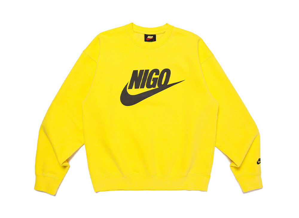 NIGO x Nike NRG Crewneck Sweatshirt Fleece 5colors Size XS NIGO x Nike NRG Crewneck Sweatshirt Fleece 5colors Size XS