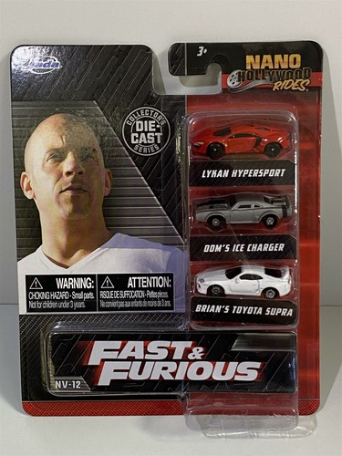 Fast And Furious 3 Coche Nano Set Jada NV-12 32482