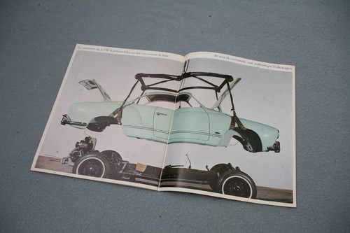 :Brochure dépliant catalogue VW KARMANN GHIA 1965 (fr) - Picture 4 of 4