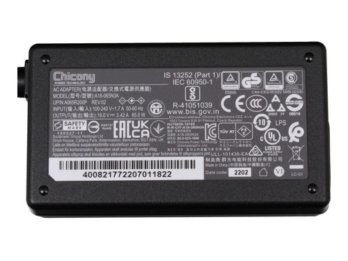 Medion Akoya E16402 (NS16TGR) Original Netzteil 65,0 Watt - Bild 5 von 5