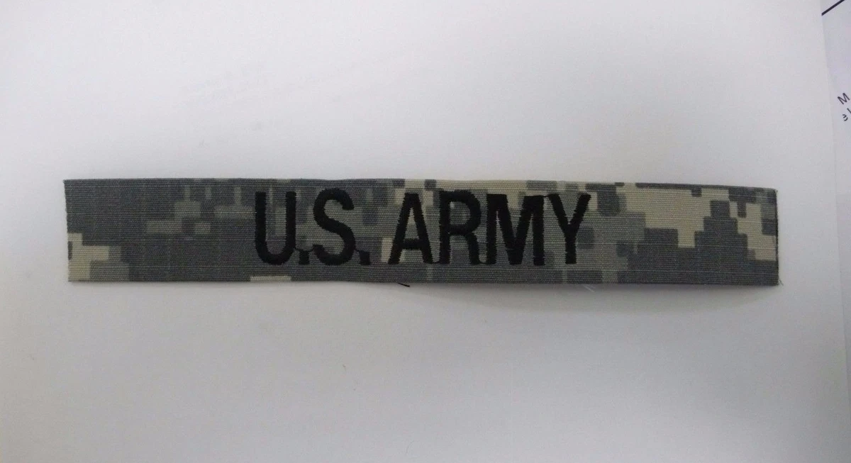 Custom U.S. Army ACU Digital Name Tape