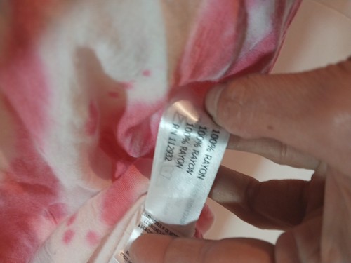 NWT EXIST Raspberry Tie Die Maxi Dress Adjustable shoulder Ties - Picture 6 of 12