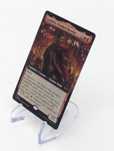 Goddric, Cloaked Reveler EXTENDED FOIL, Wilds of Eldraine, MTG WOE NM/M - Picture 6 of 12
