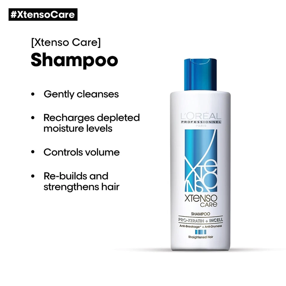 Champú L'OREAL PROFESSIONAL PARIS Xtenso Care para cabello alisado (250 ML) Foto 3 de 4
