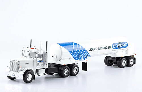 FREIGHTLINER FL C 120 64 T (1977) Cryoro, American Truck, Altaya, Diecast, 1:43 - Picture 1 of 8